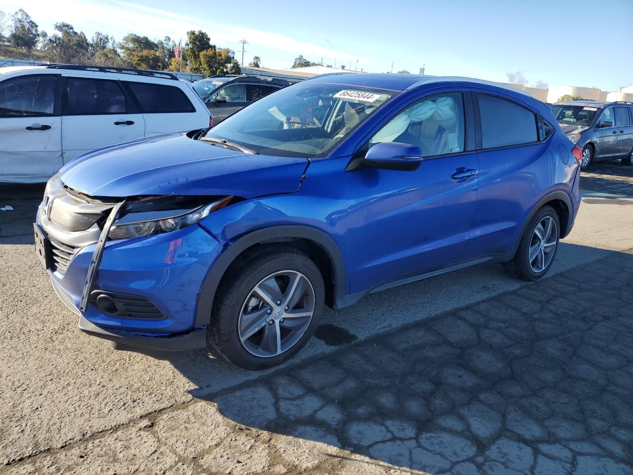 2022 HONDA HR-V EX VIN:3CZRU5H51NM727588
