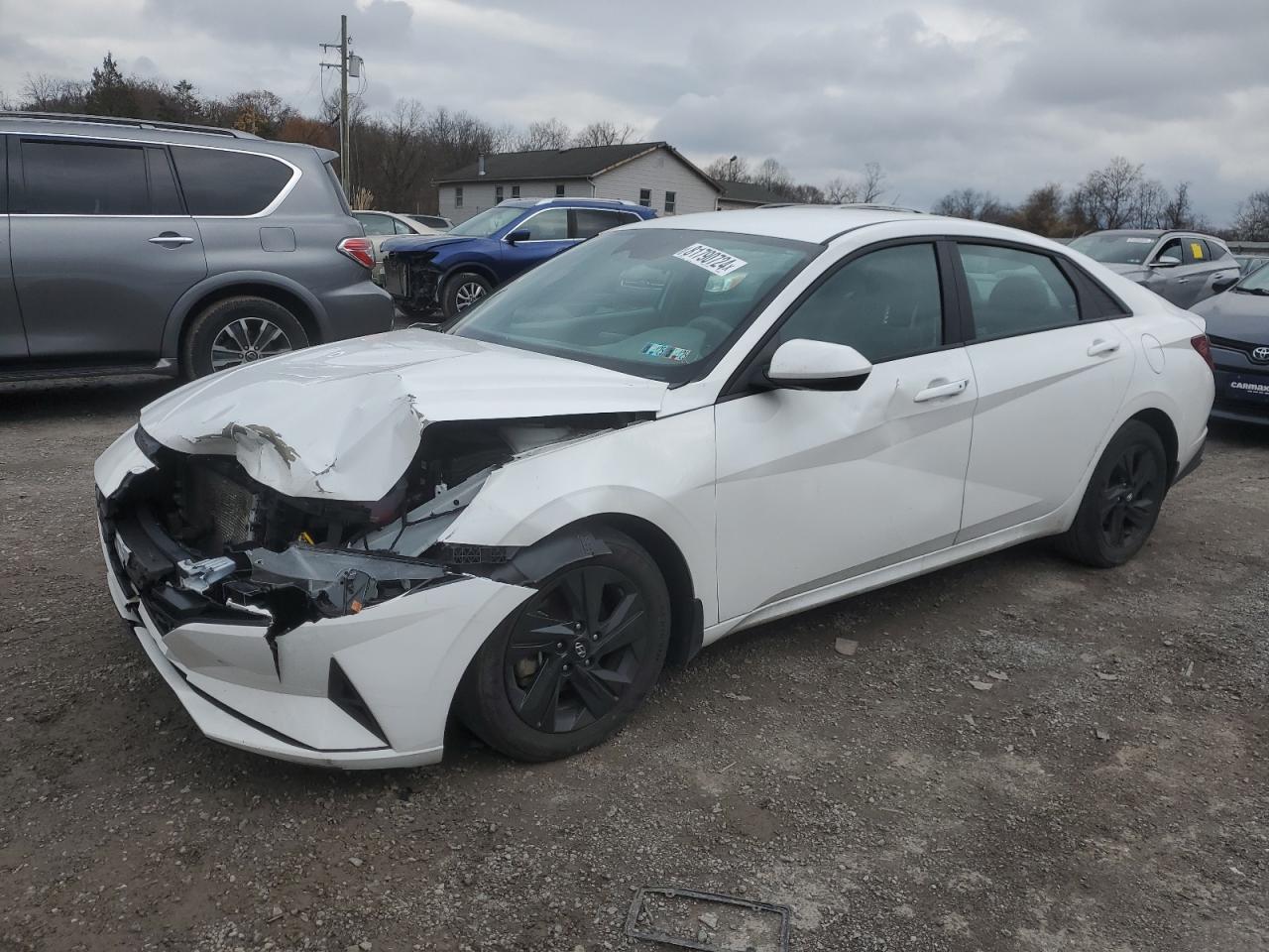 2023 HYUNDAI ELANTRA BLUE VIN:KMHLM4AJ6PU060234