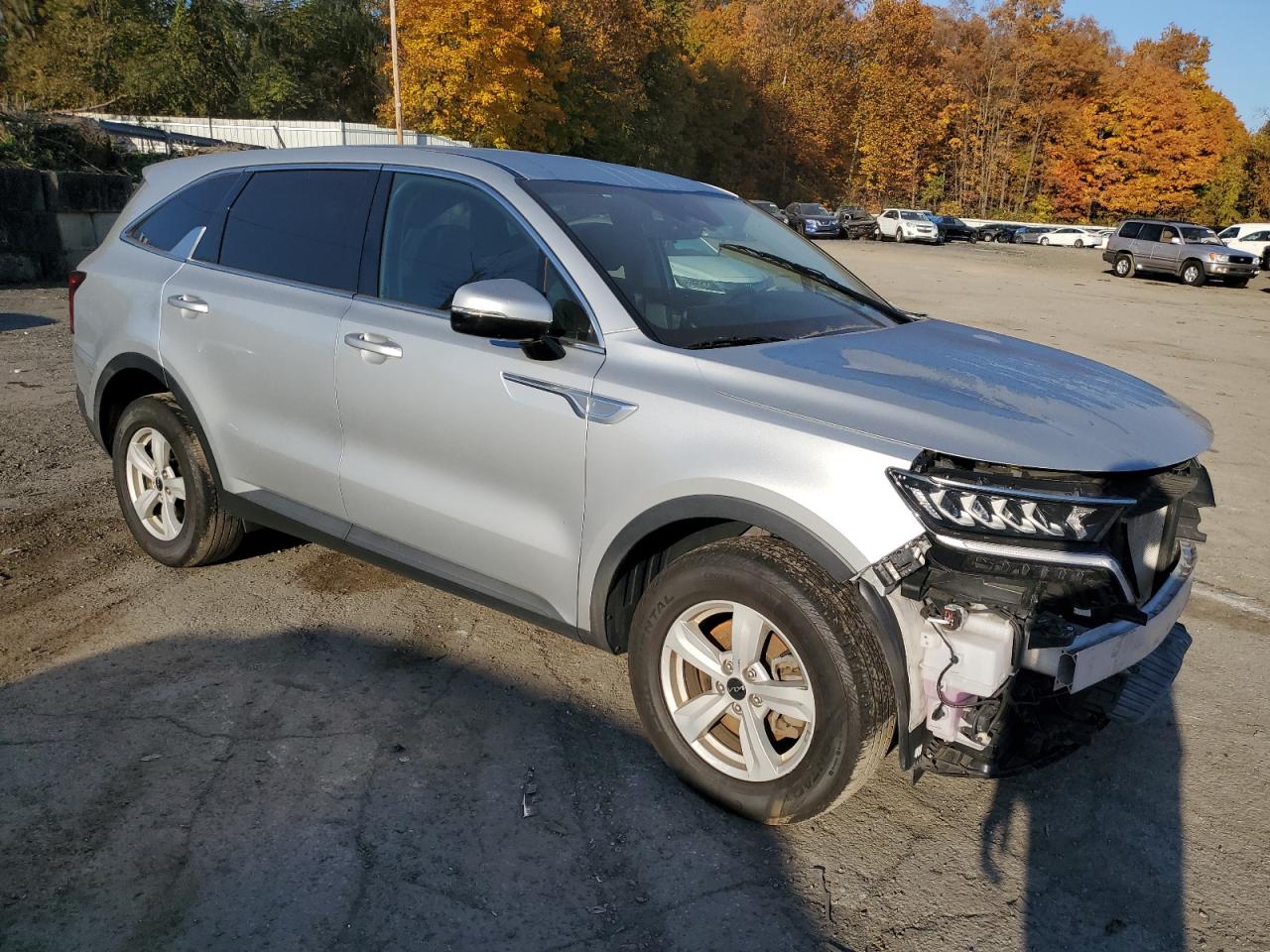 2022 KIA SORENTO LX VIN:5XYRGDLC8NG091102