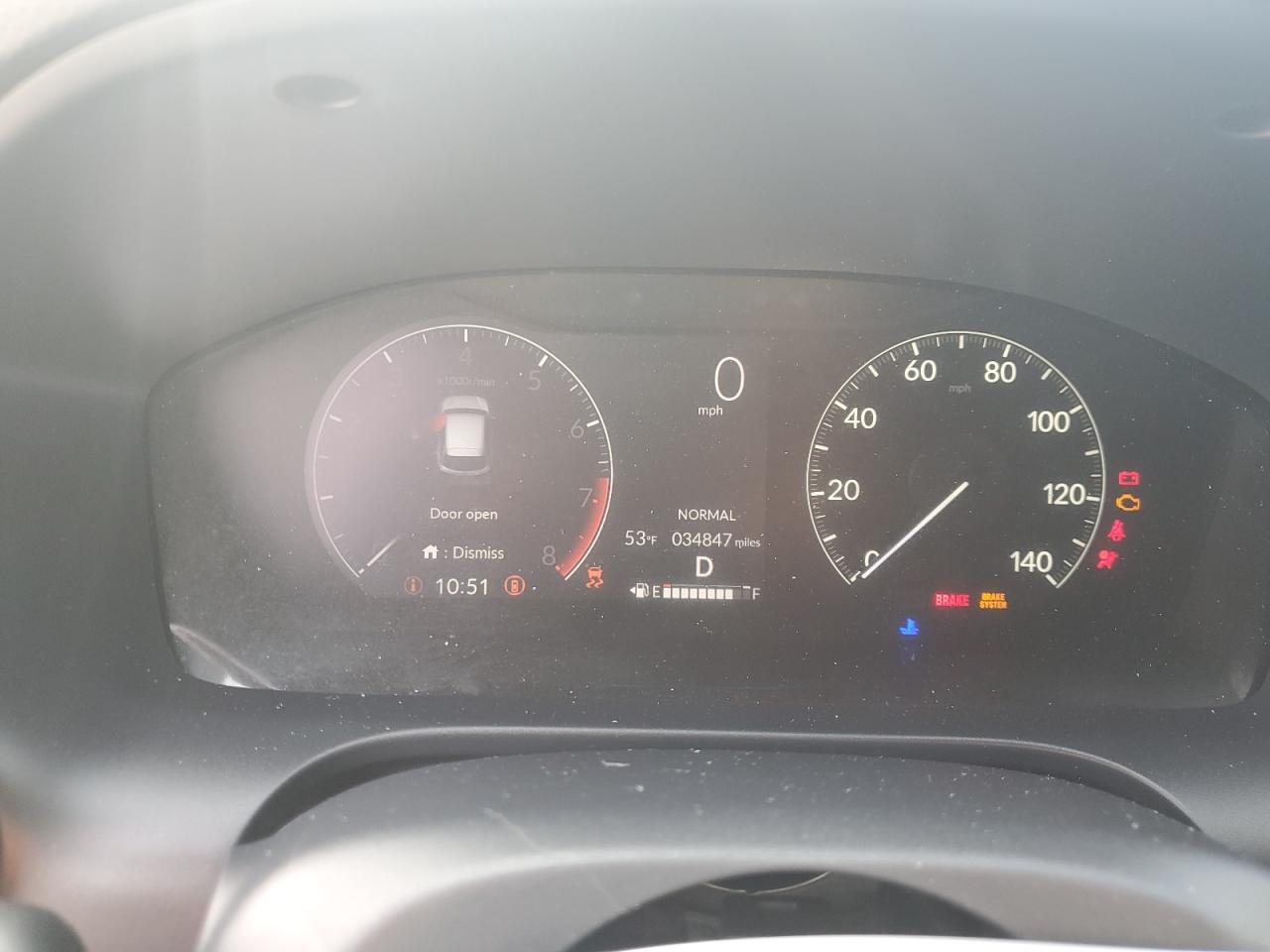 2023 HONDA HR-V SPORT VIN:3CZRZ2H5XPM718374