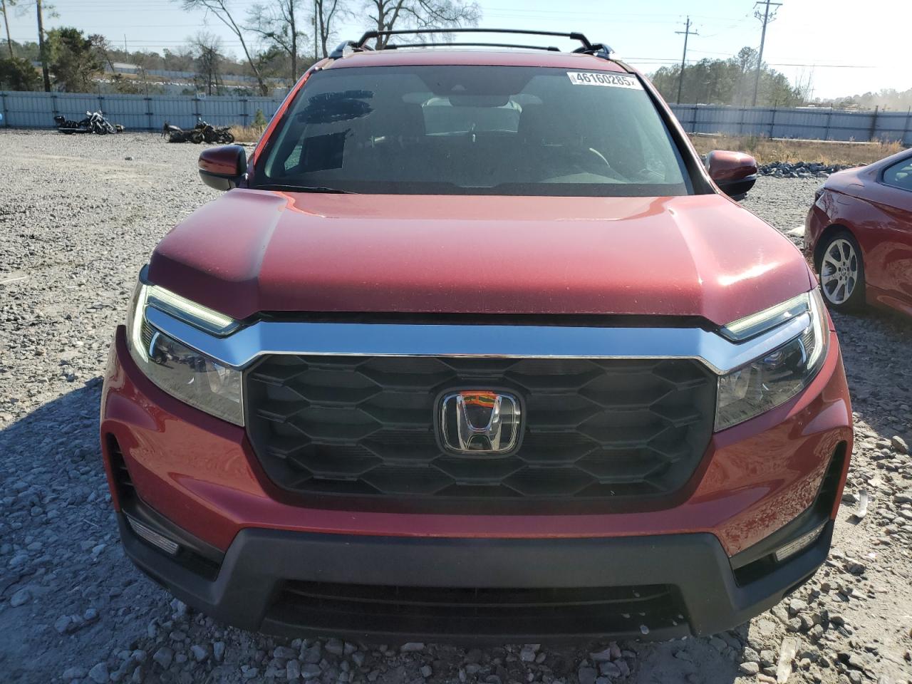 2022 HONDA PASSPORT EXL VIN:5FNYF7H50NB005413