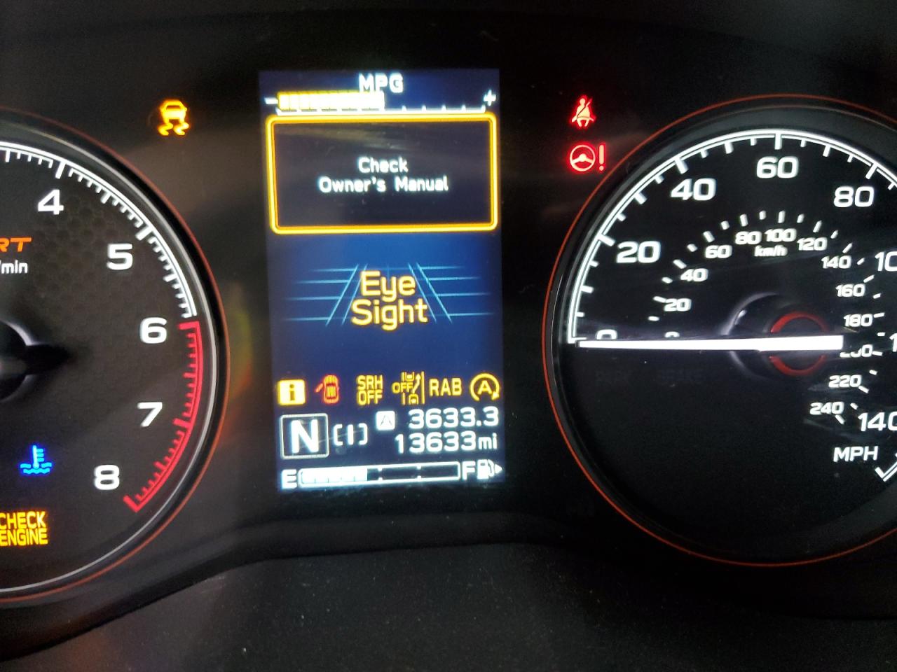 2024 SUBARU FORESTER SPORT VIN:JF2SKAGC8RH459575