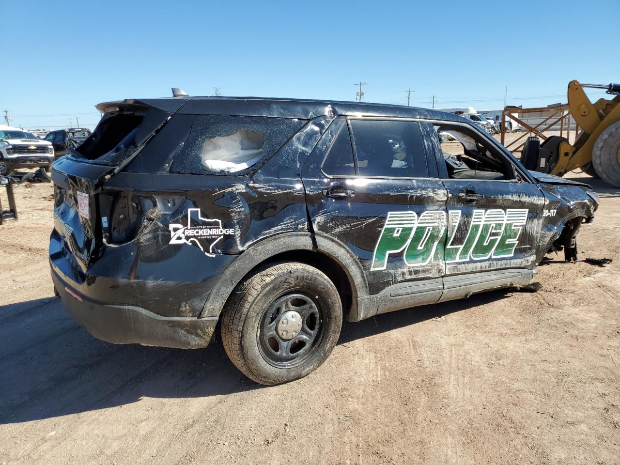 2023 FORD EXPLORER POLICE INTERCEPTOR VIN:1FM5K8AB4PGA18884