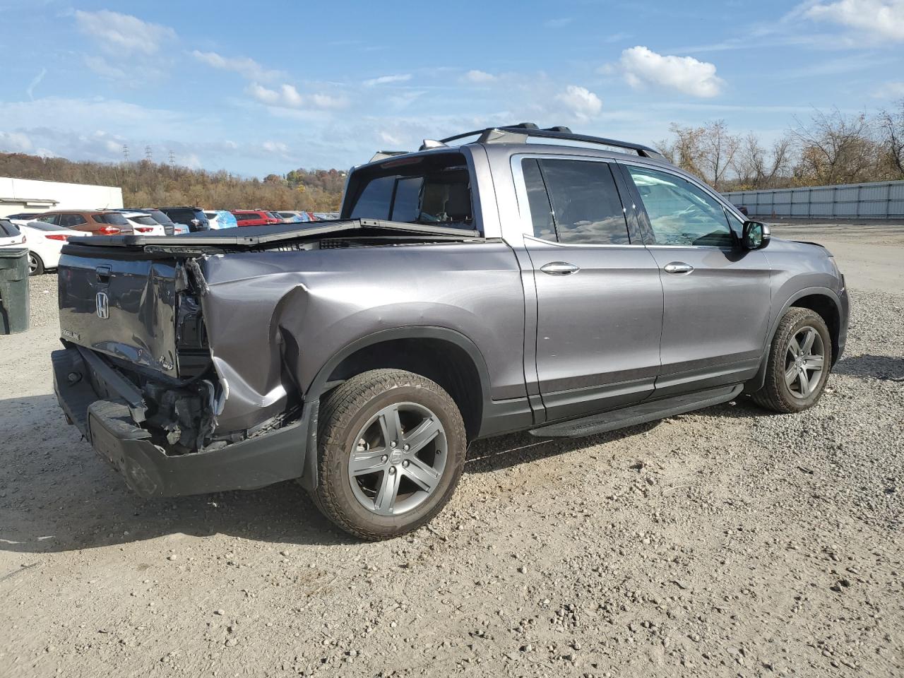 2022 HONDA RIDGELINE RTL VIN:5FPYK3F77NB004386