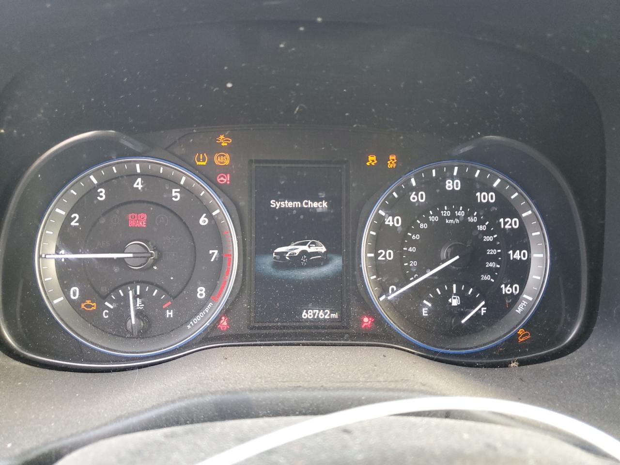 2022 HYUNDAI KONA SEL VIN:KM8K6CAB3NU762744