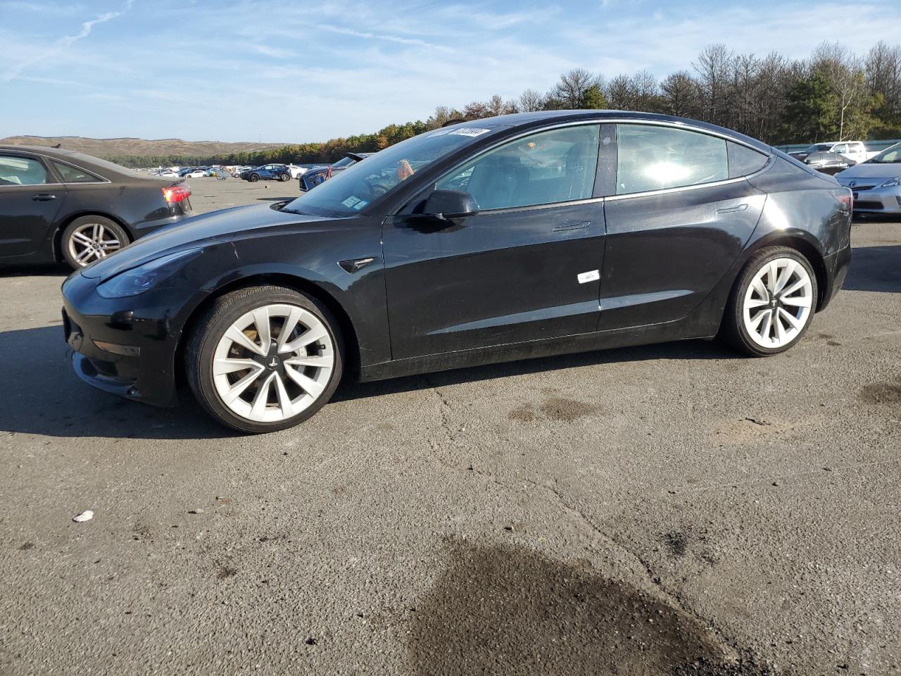 2022 TESLA MODEL 3  VIN:5YJ3E1EA7NF184870