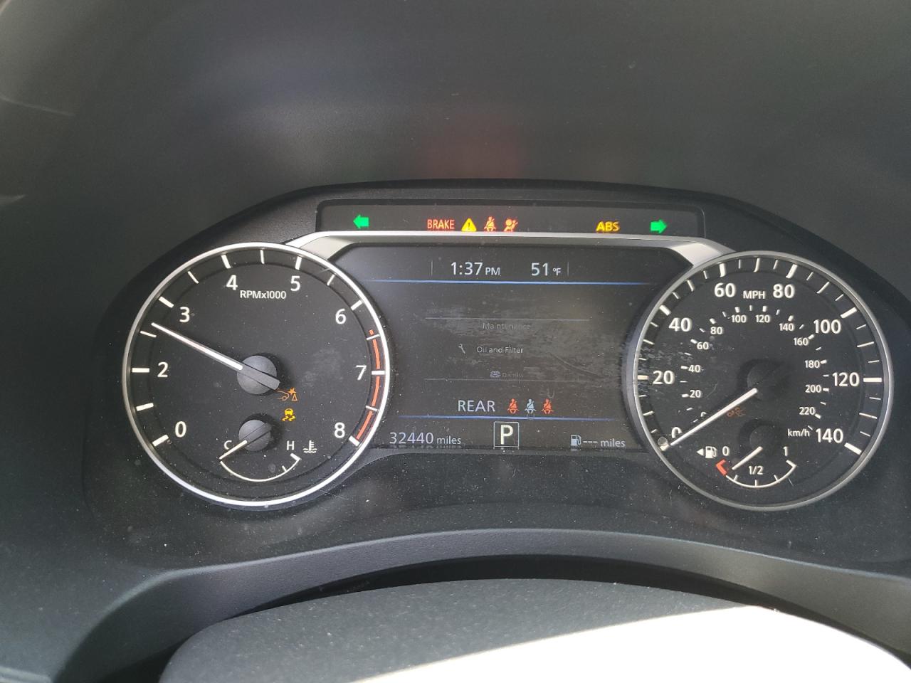 2023 NISSAN ALTIMA SR VIN:1N4BL4CV2PN376653