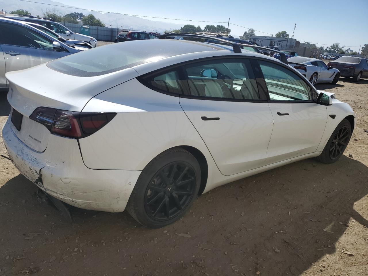 2022 TESLA MODEL 3  VIN:5YJ3E1EB3NF173650