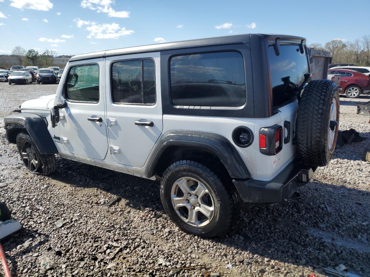 2022 JEEP WRANGLER UNLIMITED SPORT VIN:1C4HJXKN4NW249701