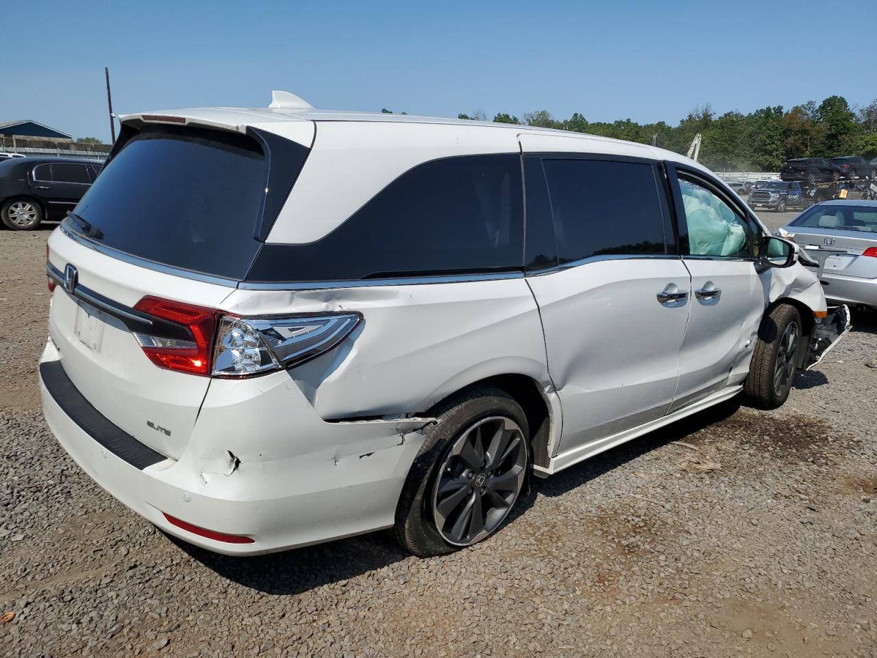 2023 HONDA ODYSSEY ELITE VIN:5FNRL6H98PB055540