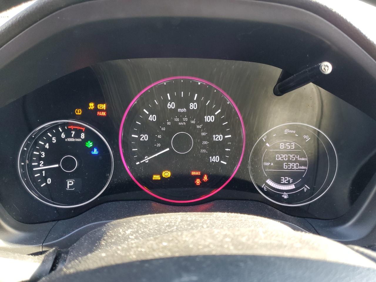 2022 HONDA HR-V SPORT VIN:3CZRU6H18NM720950