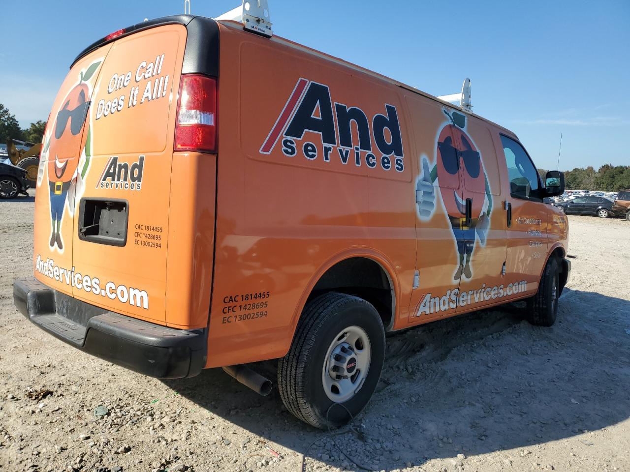 2023 GMC SAVANA G2500 VIN:1GTW7AFP9P1187775