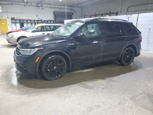 2022 VOLKSWAGEN TIGUAN SE R-LINE BLACK VIN:3VV8B7AX4NM004348