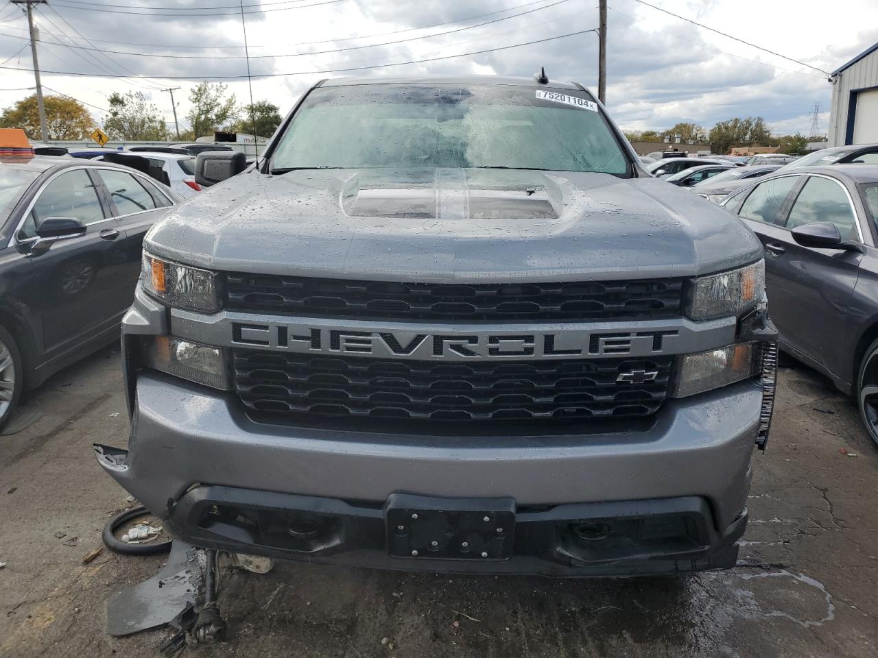 2022 CHEVROLET SILVERADO LTD K1500 CUSTOM VIN:1GCPYBEK9NZ200472