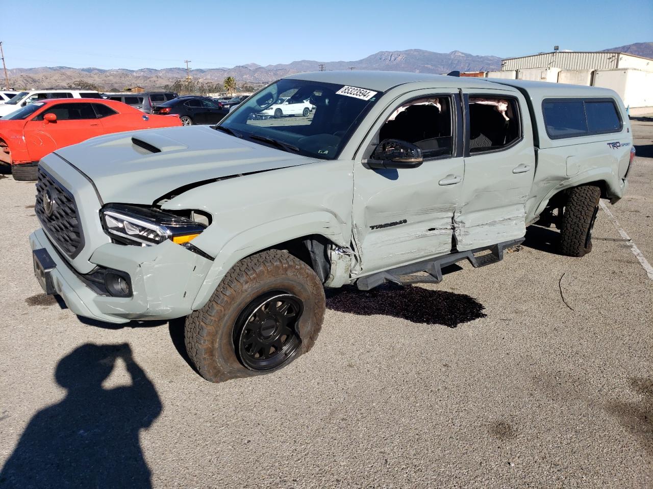 2022 TOYOTA TACOMA DOUBLE CAB VIN:3TMBZ5DN8NM035374