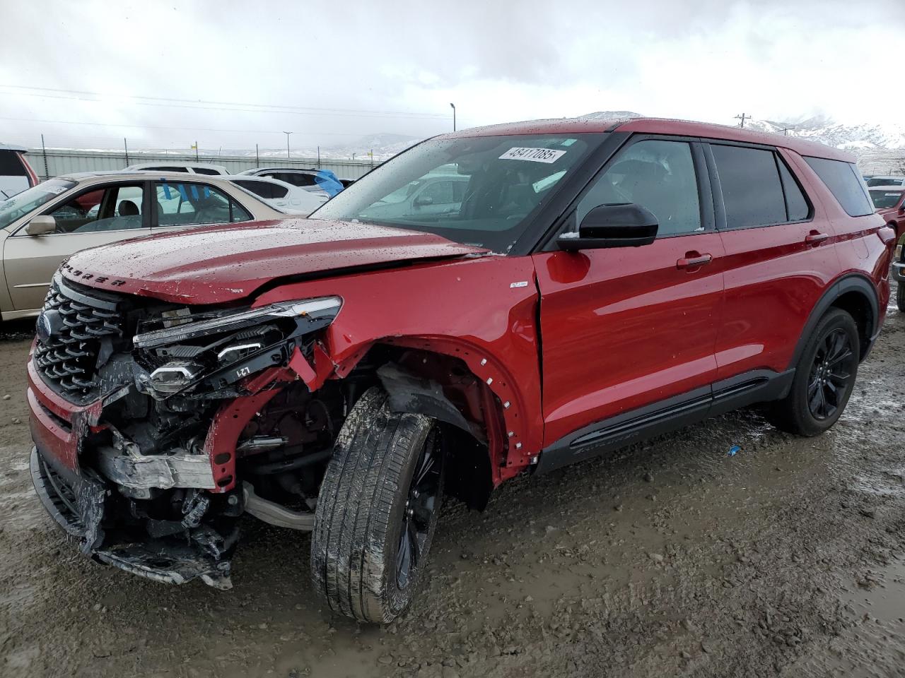 2022 FORD EXPLORER ST-LINE VIN:1FMSK8KH7NGA27596