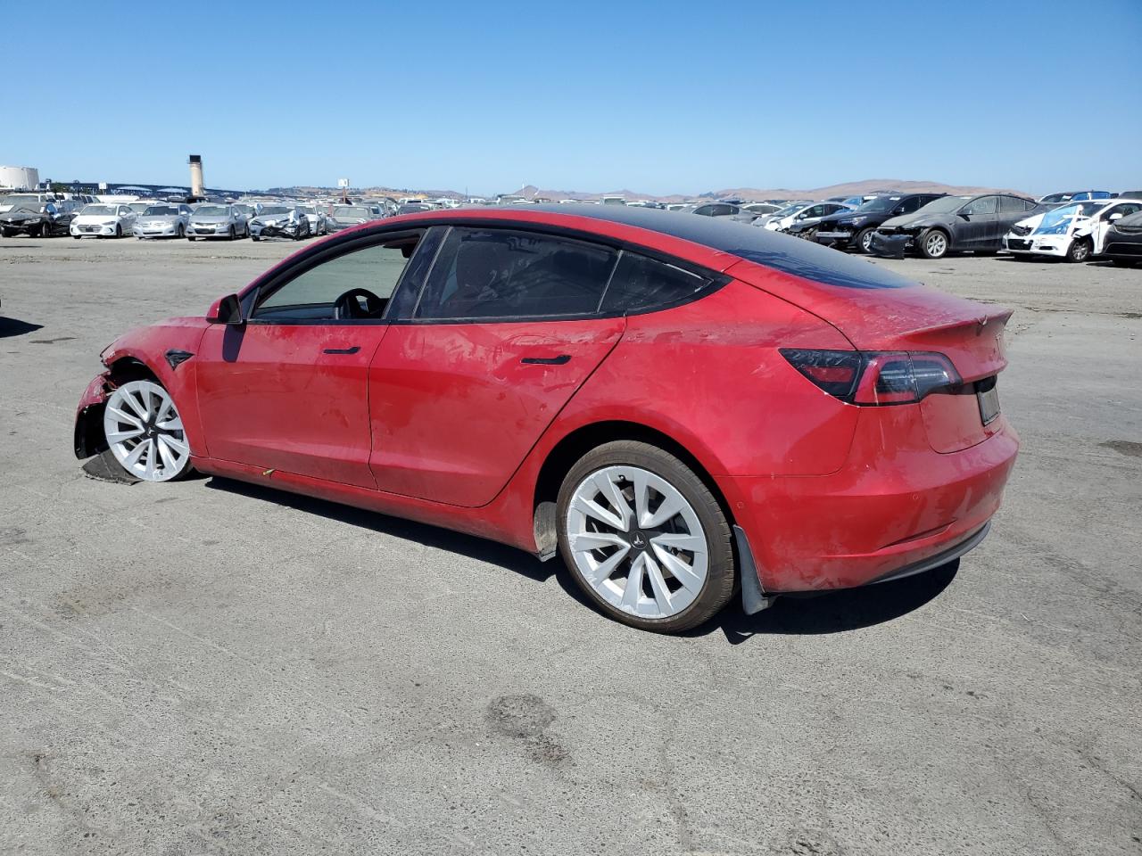 2022 TESLA MODEL 3  VIN:5YJ3E1EB3NF295697