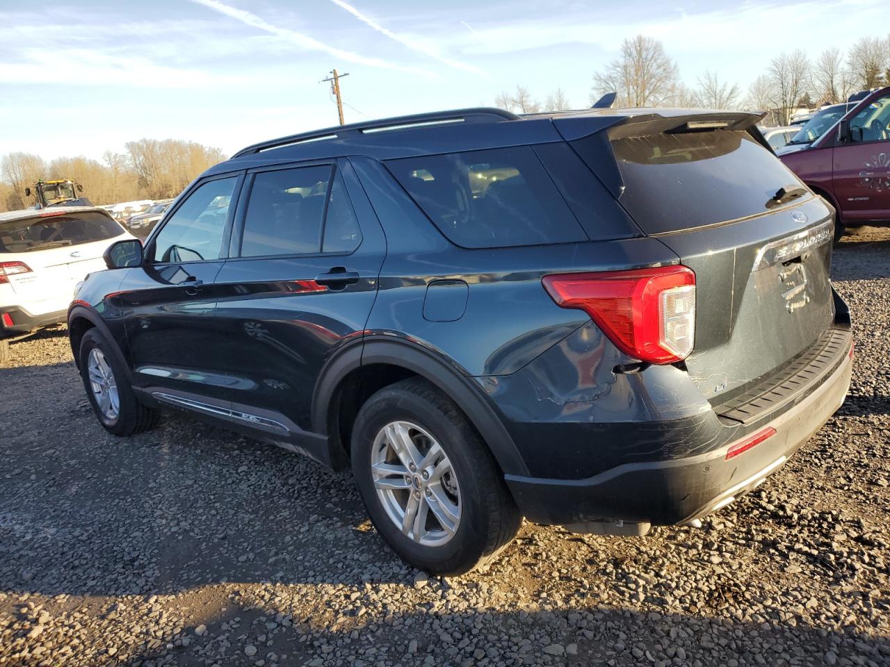 2022 FORD EXPLORER XLT VIN:1FMSK7DH4NGB55835