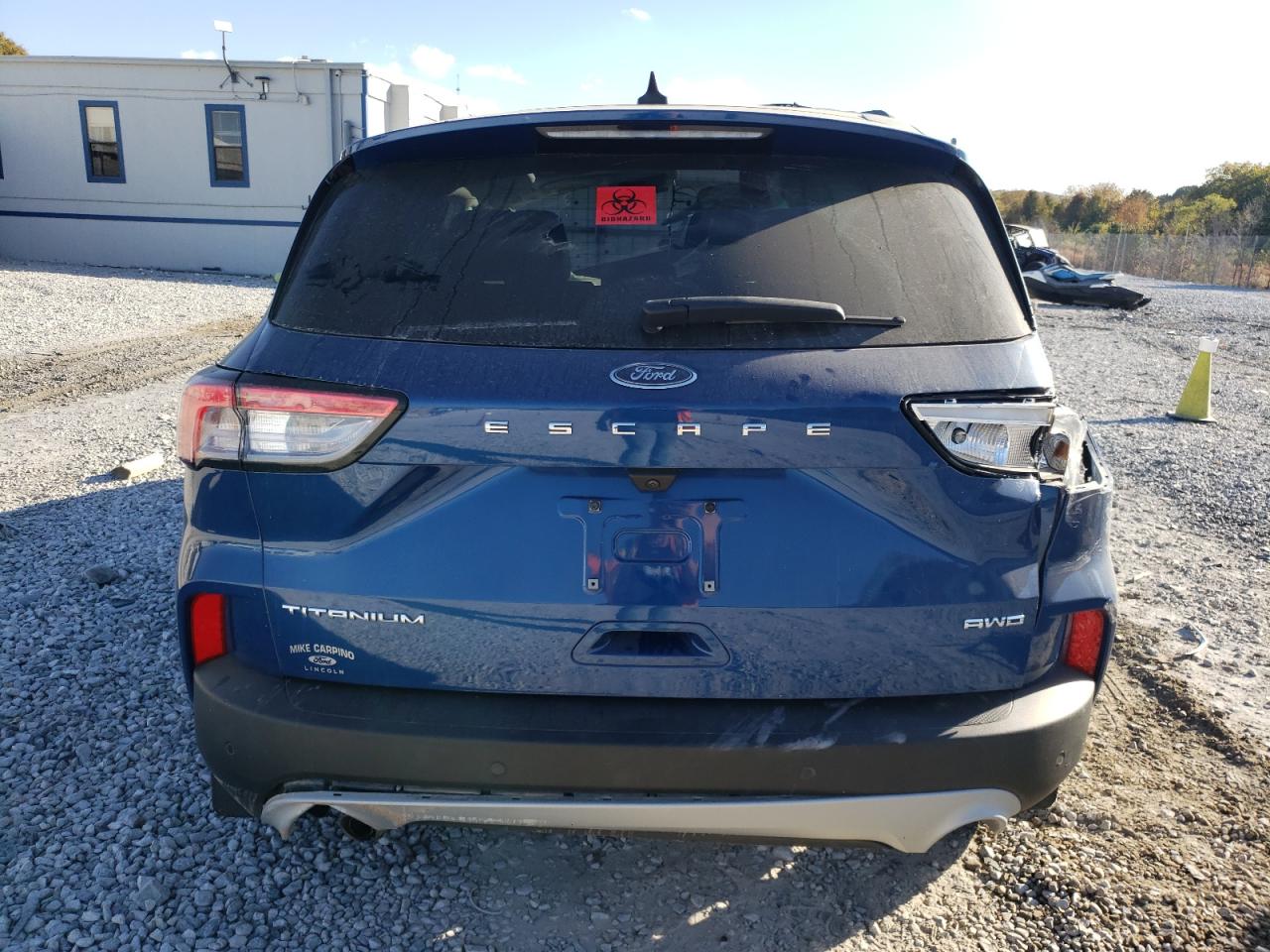2022 FORD ESCAPE TITANIUM VIN:1FMCU9J94NUA98402