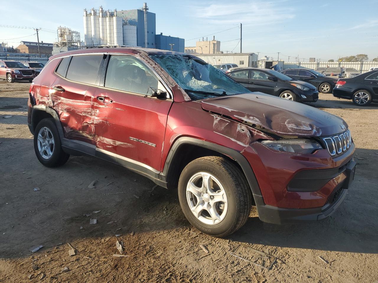 2022 JEEP COMPASS SPORT VIN:3C4NJDAB7NT221115