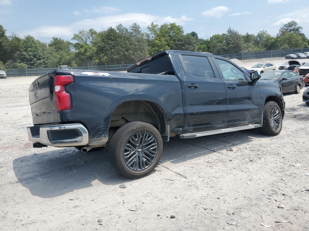 2022 CHEVROLET SILVERADO LTD K1500 LT VIN:3GCUYDED3NG151690