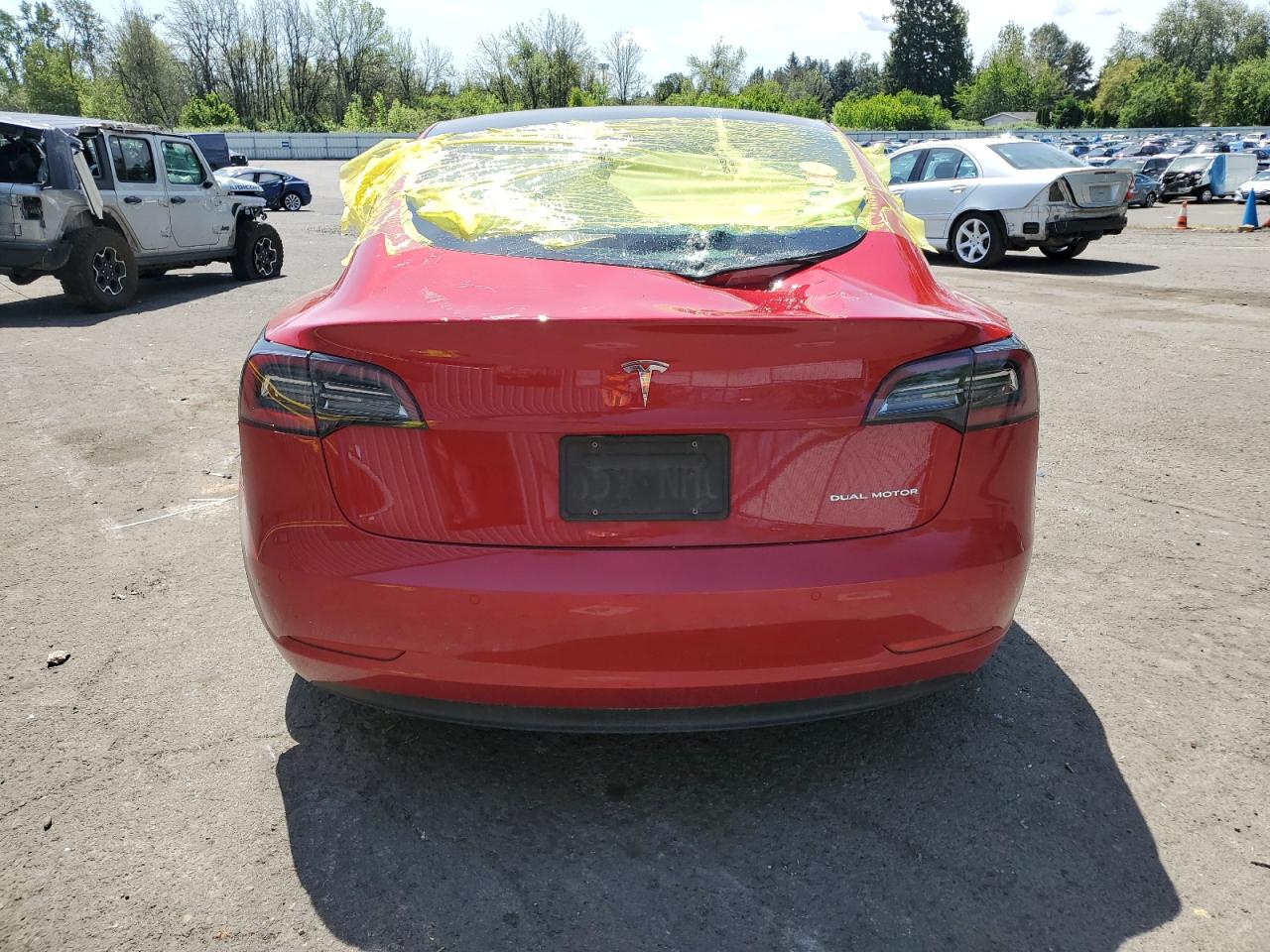 2022 TESLA MODEL 3  VIN:5YJ3E1EB0NF128133