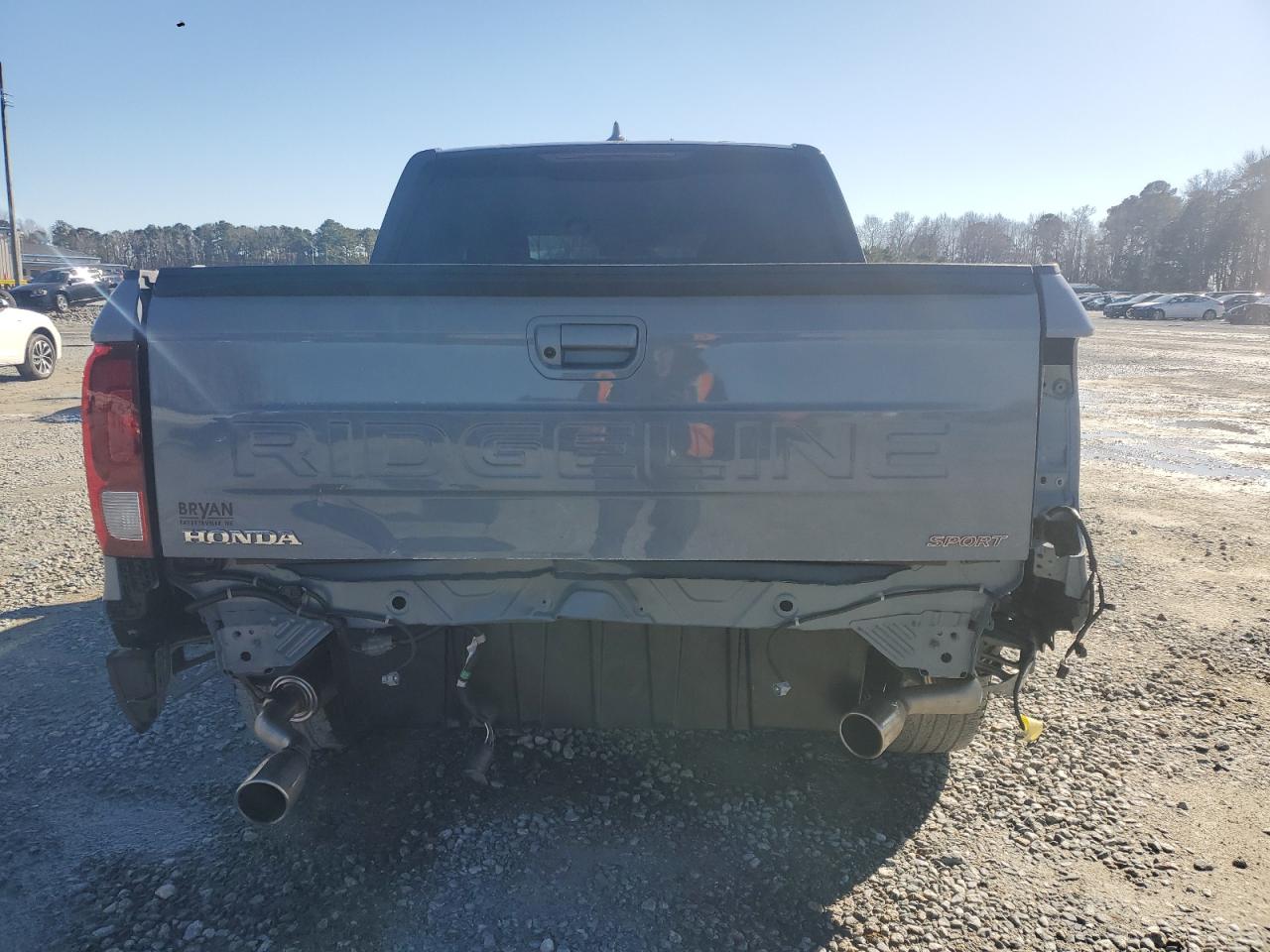 2024 HONDA RIDGELINE SPORT VIN:5FPYK3F14RB016447