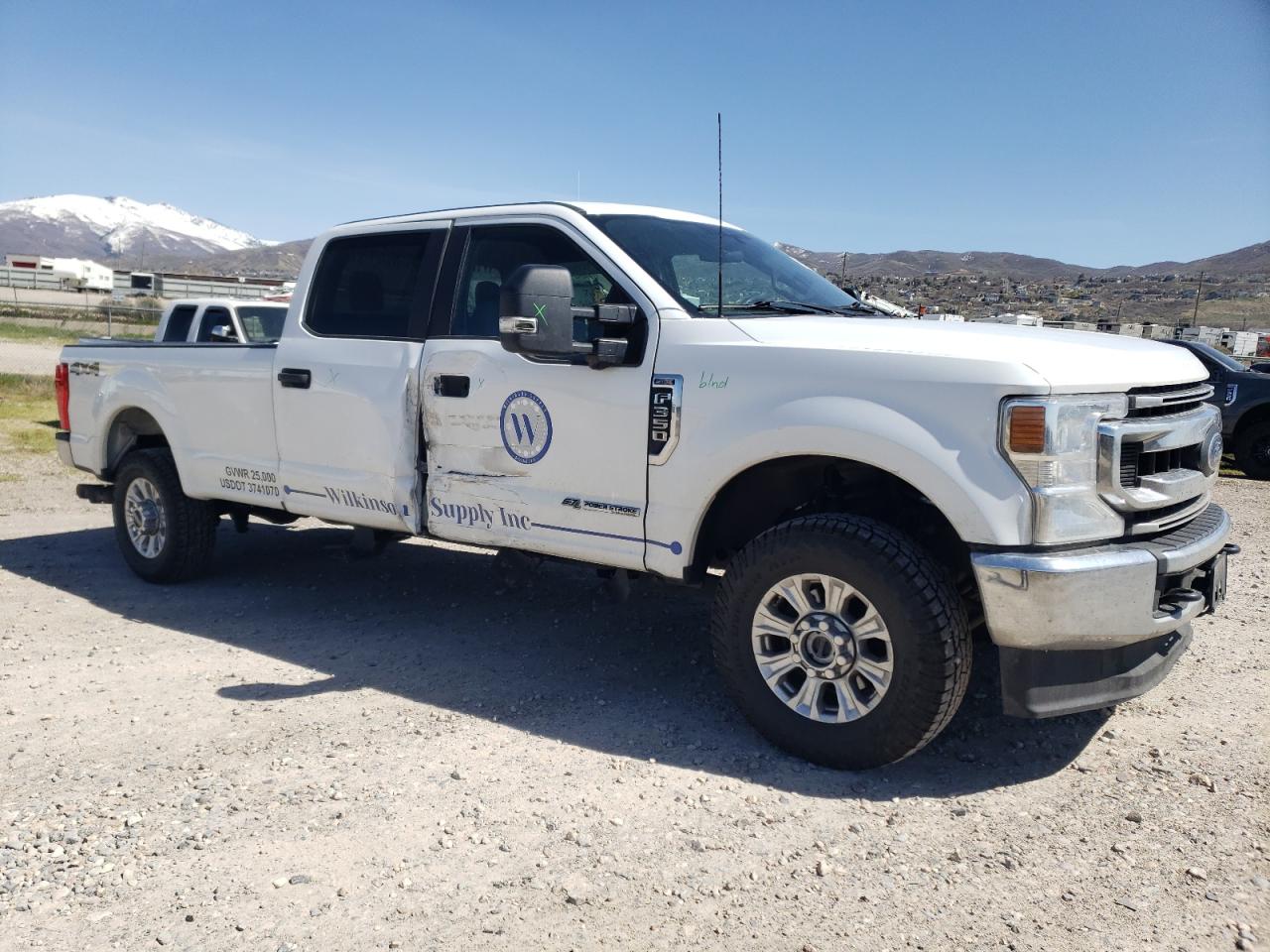 2022 FORD F350 SUPER DUTY VIN:1FT7W3BTXNEC16115