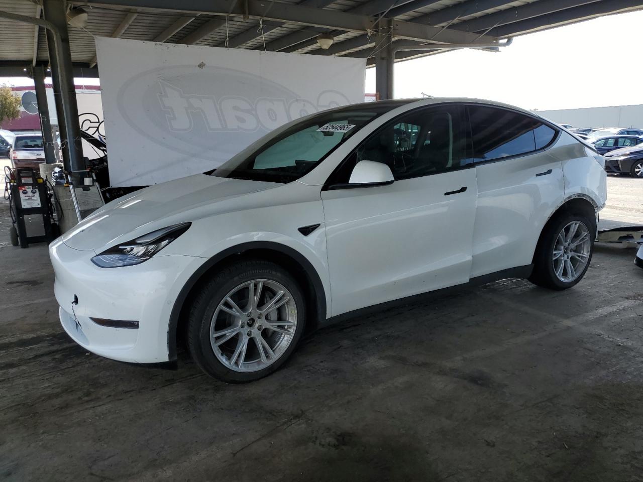 2022 TESLA MODEL Y  VIN:7SAYGDEE4NF493686