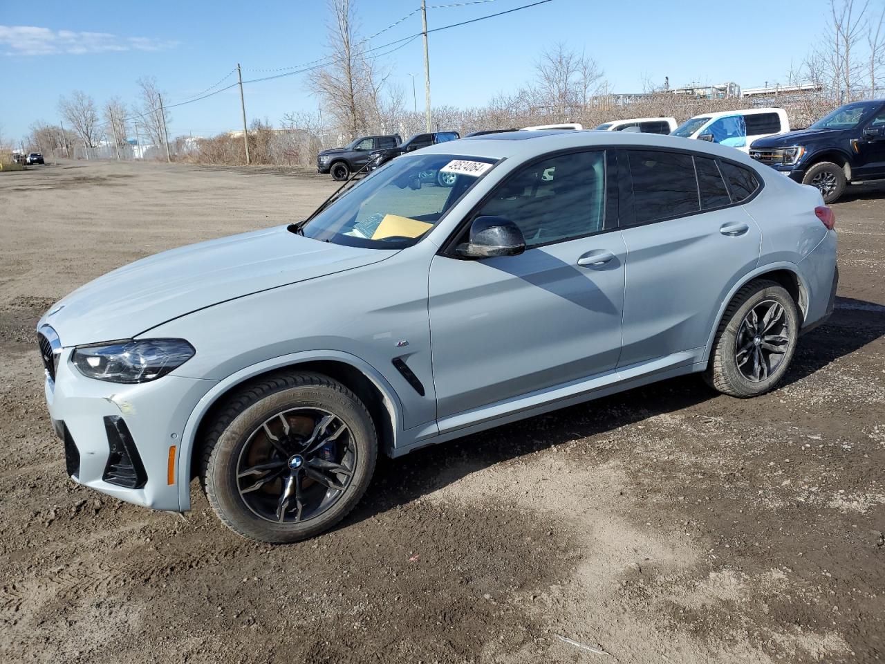 2022 BMW X4 M40I VIN:5UX43DT08N9J53545