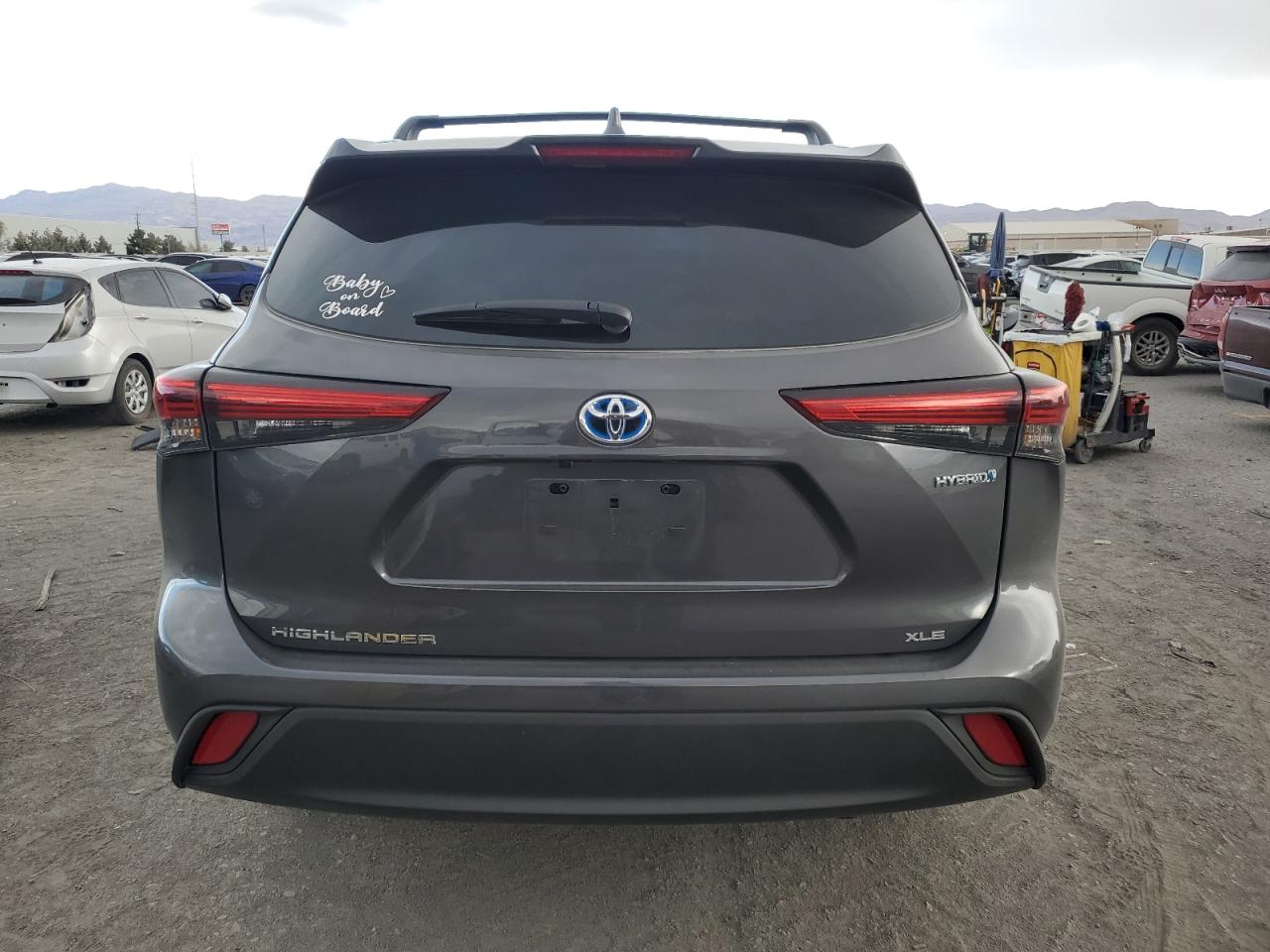 2023 TOYOTA HIGHLANDER HYBRID XLE VIN:5TDKARAH3PS019356
