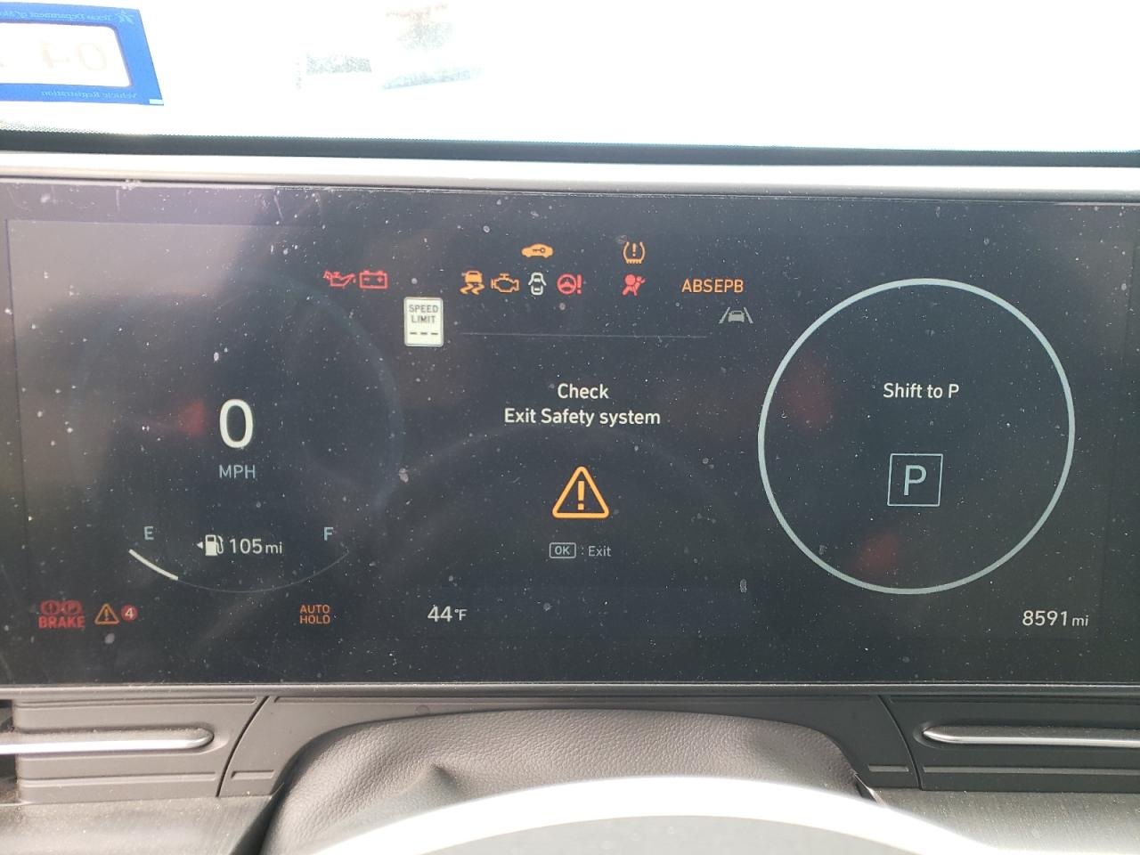 2024 HYUNDAI KONA SEL VIN:KM8HC3AB7RU104871