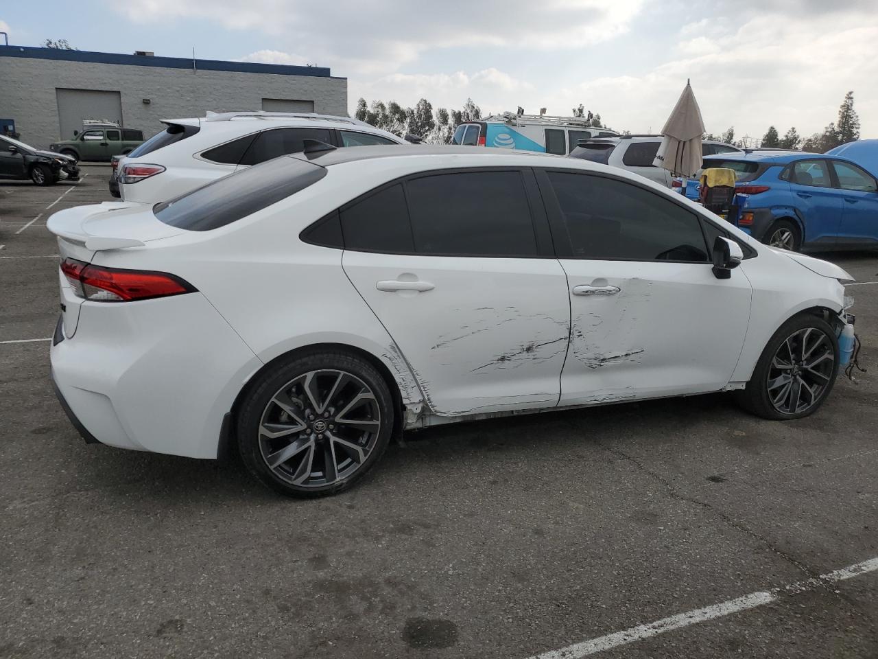 2022 TOYOTA COROLLA SE VIN:5YFP4MCE4NP104621