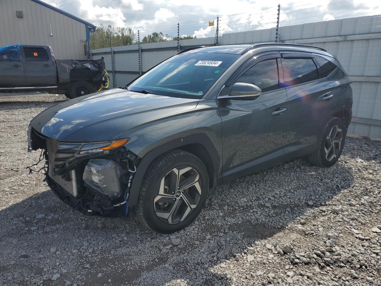 2022 HYUNDAI TUCSON LIMITED VIN:5NMJECAE6NH079943