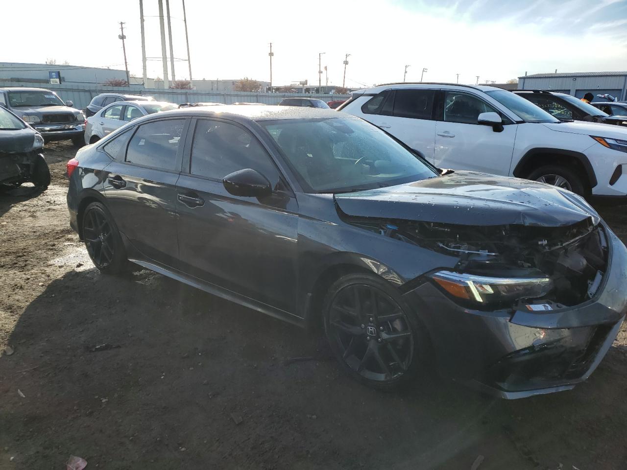 2022 HONDA CIVIC SPORT VIN:2HGFE2F56NH599369