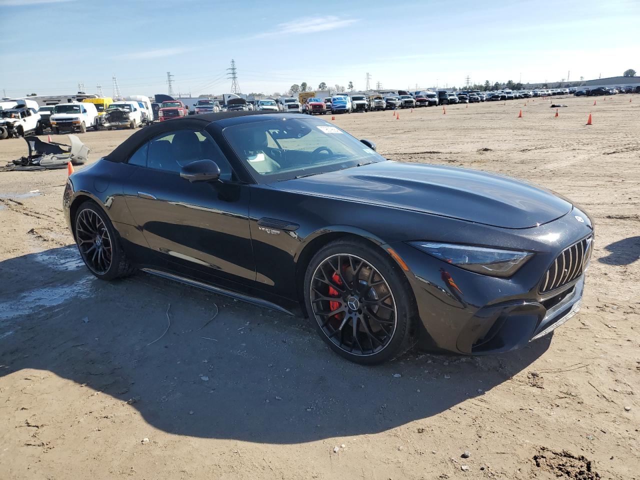 2022 MERCEDES-BENZ SL 55 AMG VIN:W1KVK8AB3NF001023