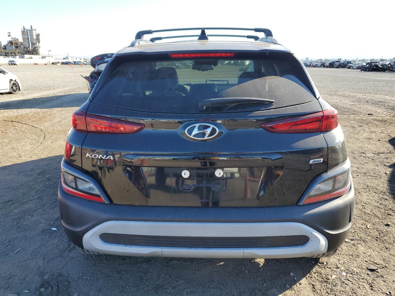 2022 HYUNDAI KONA SEL VIN:KM8K6CAB8NU777451