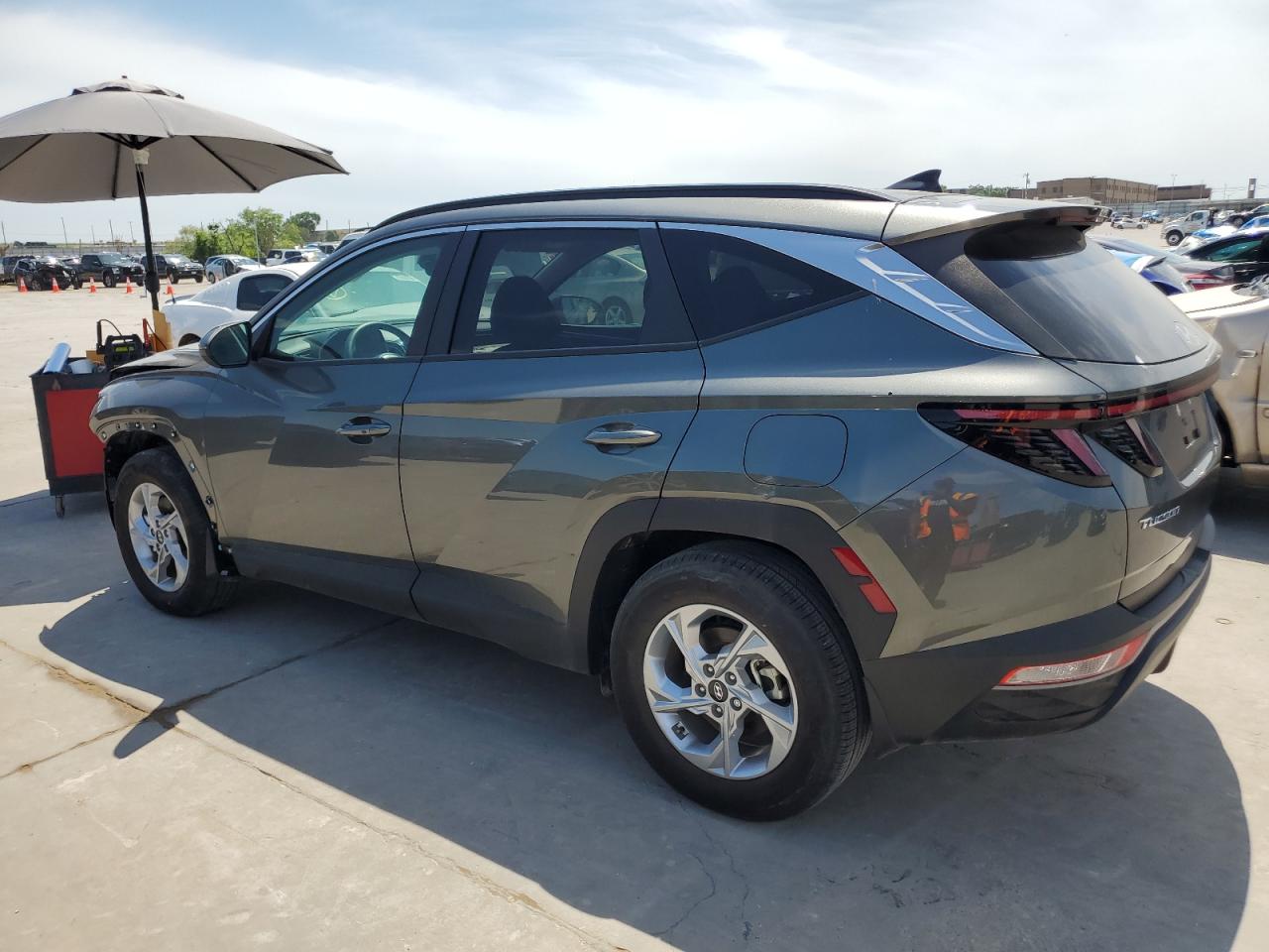 2022 HYUNDAI TUCSON SEL VIN:5NMJB3AE4NH133264