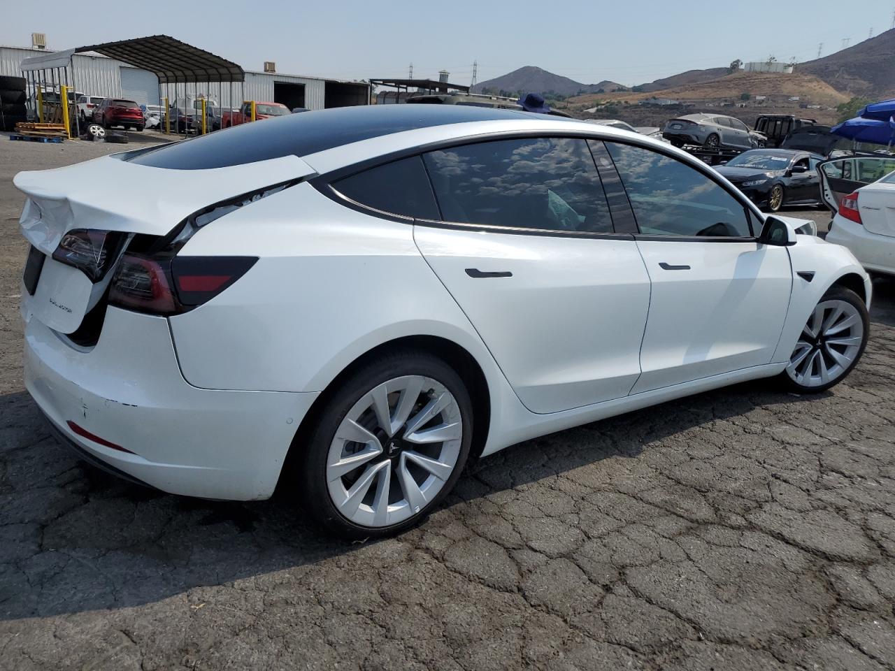 2022 TESLA MODEL 3  VIN:5YJ3E1EBXNF197346