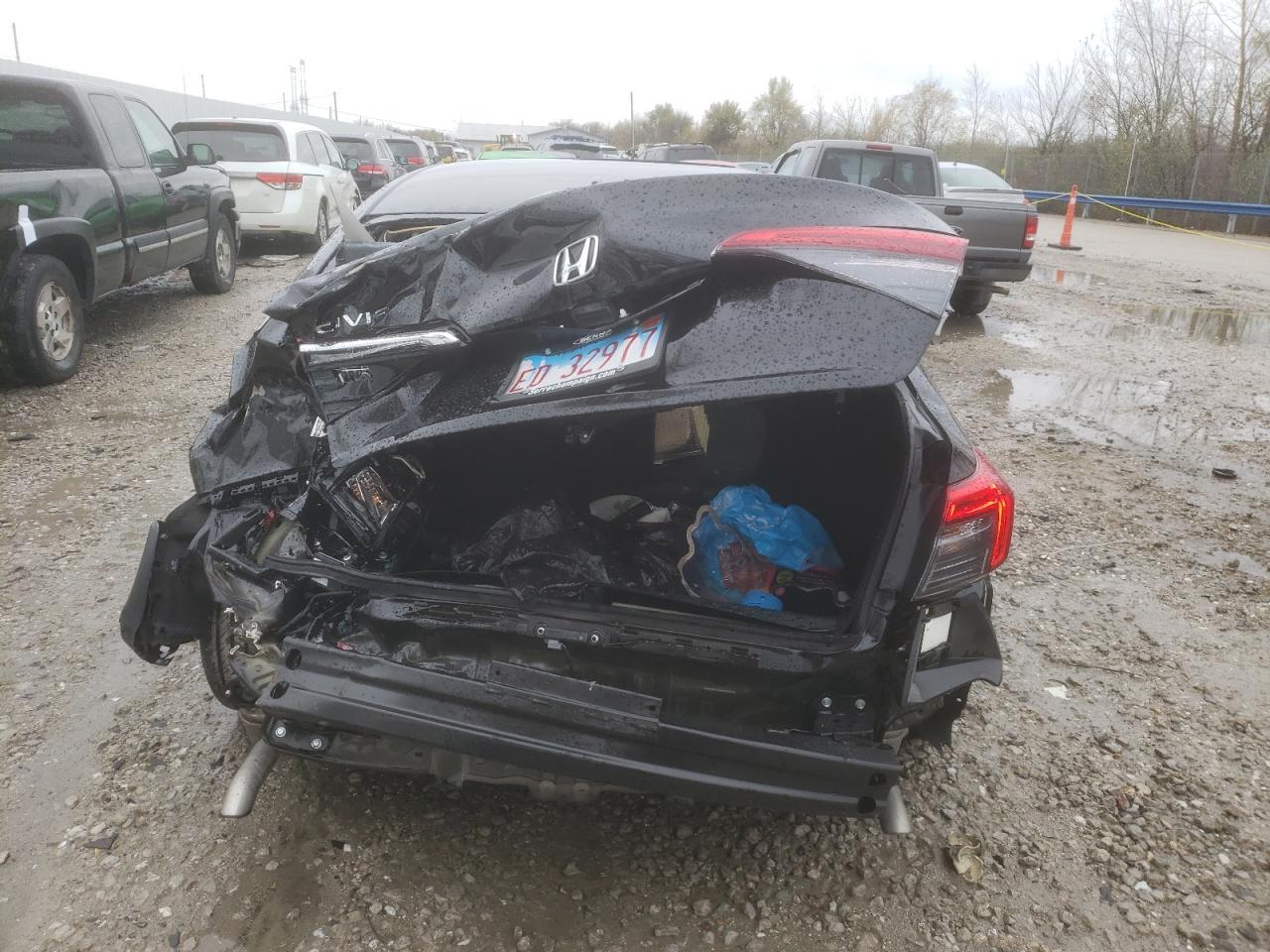 2023 HONDA CIVIC EX VIN:2HGFE1F70PH322117