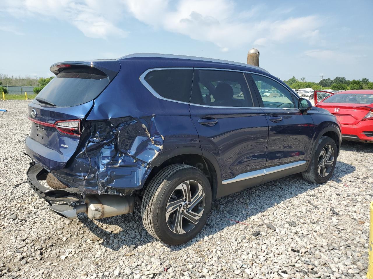 2022 HYUNDAI SANTA FE SEL VIN:5NMS2DAJ8NH477686