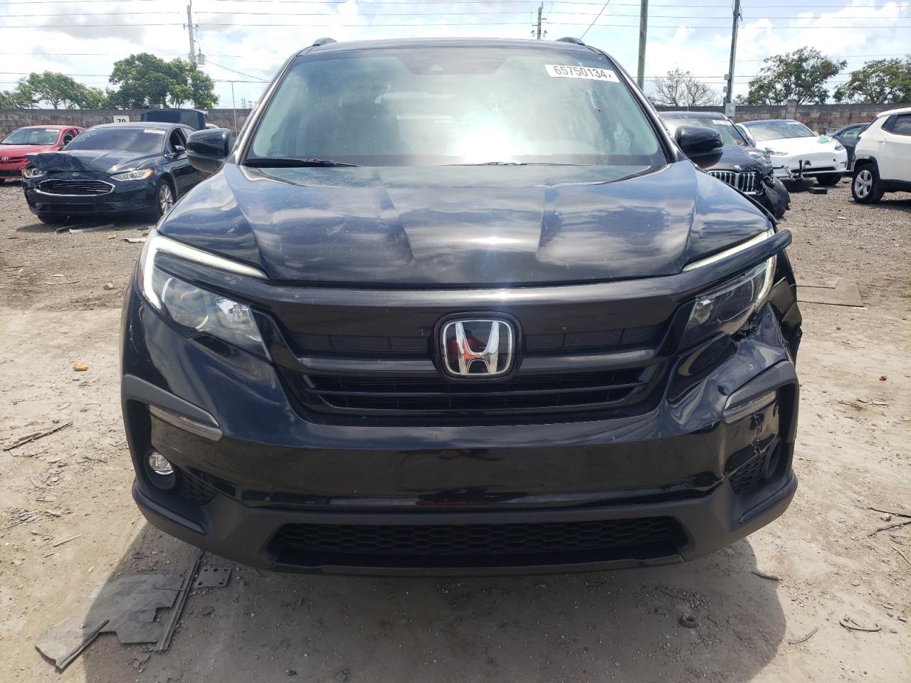 2022 HONDA PILOT SE VIN:5FNYF6H26NB102325