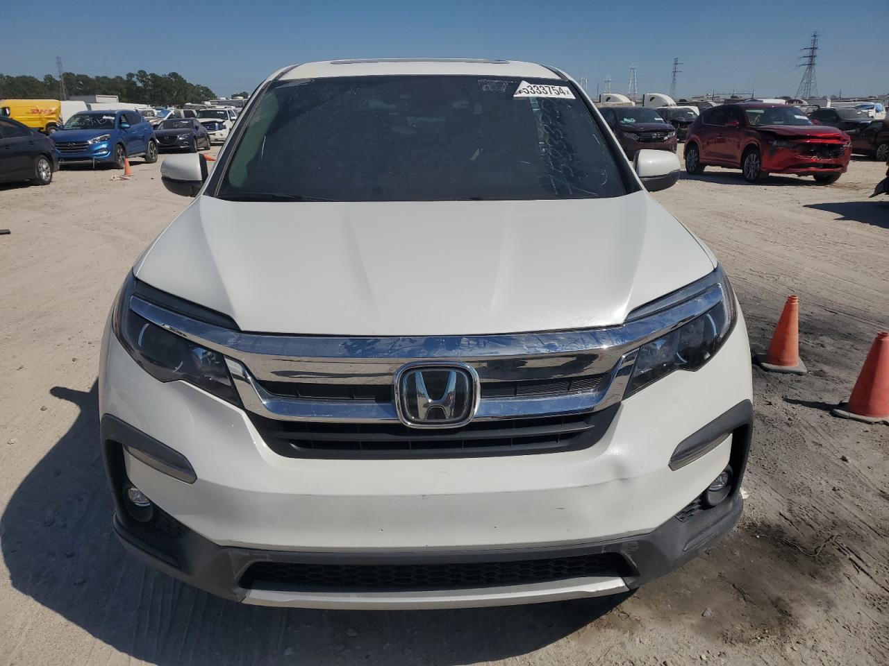 2022 HONDA PILOT EXL VIN:5FNYF5H50NB011846