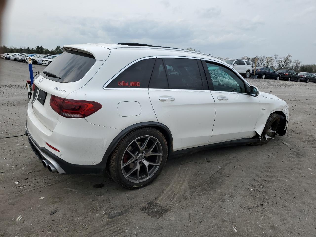 2022 MERCEDES-BENZ GLC 43 4MATIC AMG VIN:W1N0G6EB8NG119107