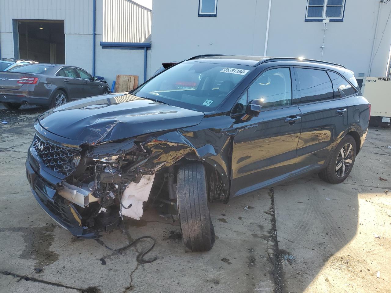 2022 KIA SORENTO S VIN:5XYRL4LC6NG115375