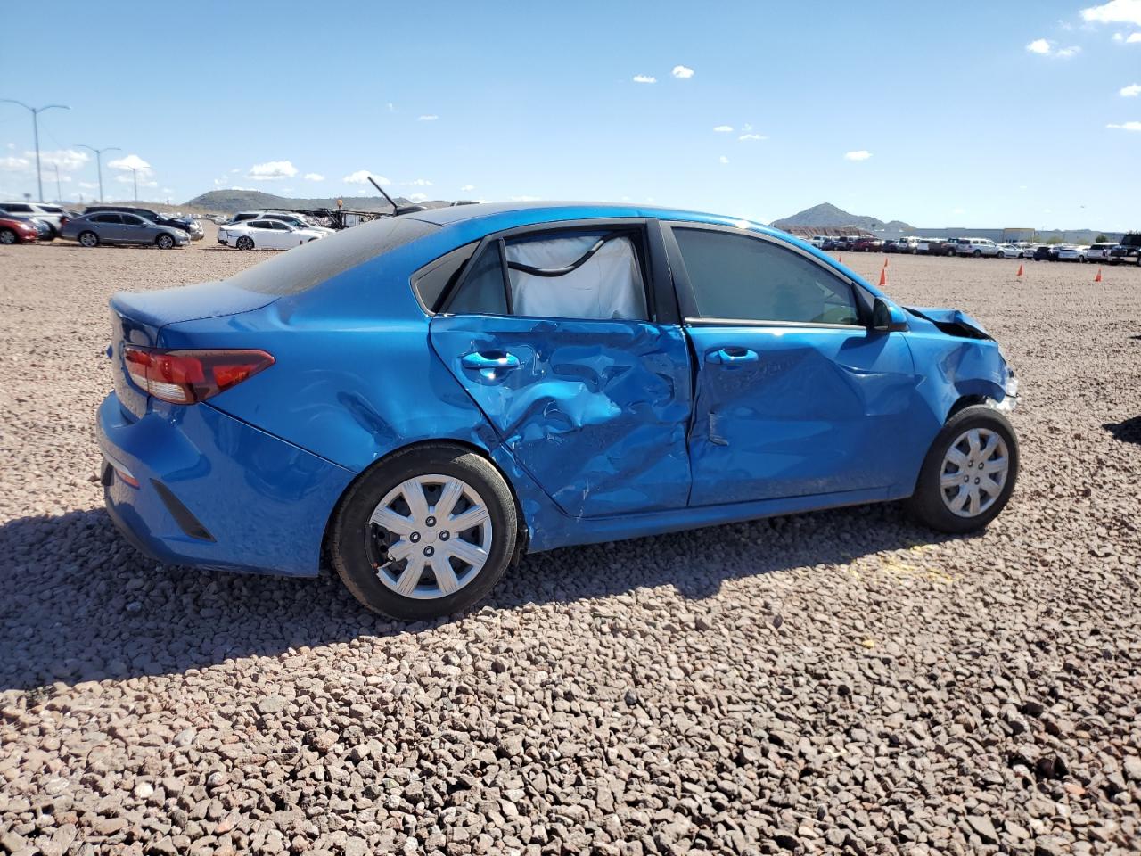2022 KIA RIO LX VIN:3KPA24AD1NE468857