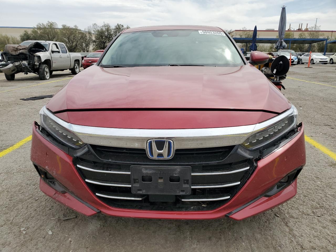 2022 HONDA ACCORD HYBRID EXL VIN:1HGCV3F50NA007181