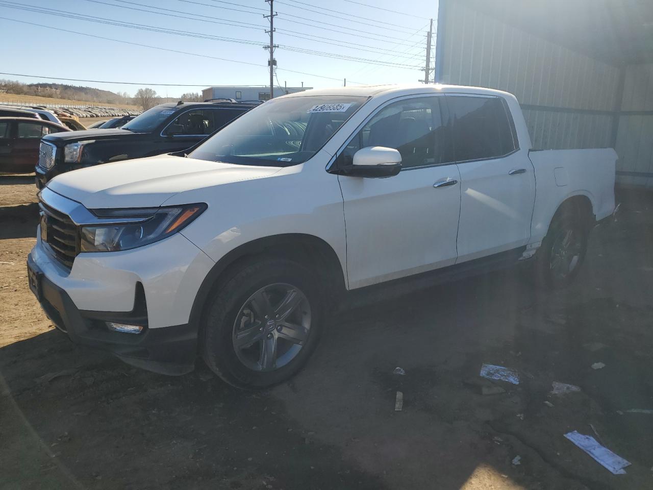 2022 HONDA RIDGELINE RTL VIN:5FPYK3F76NB034284