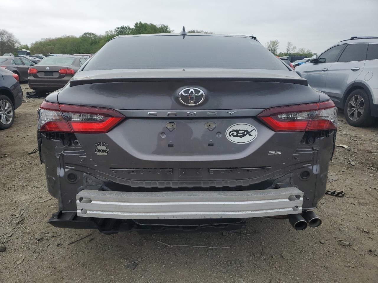 2022 TOYOTA CAMRY SE VIN:4T1G11AKXNU631822