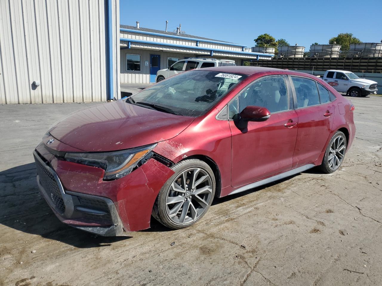 2022 TOYOTA COROLLA SE VIN:5YFS4MCE1NP103405